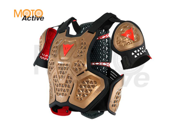 Защита тела Dainese MX1 Roost Guard Gold-Black